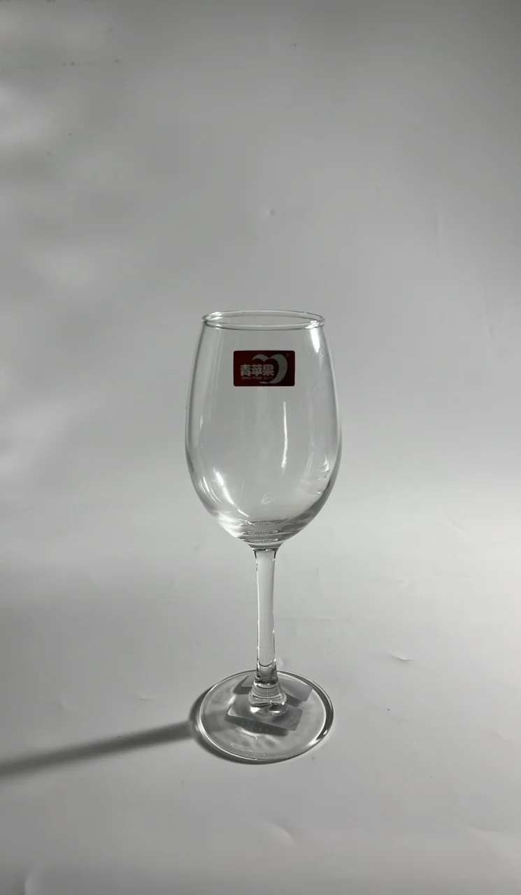 玻璃 卷边圆肚红酒杯