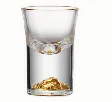 金箔/金山、绿松石普通小白酒杯
