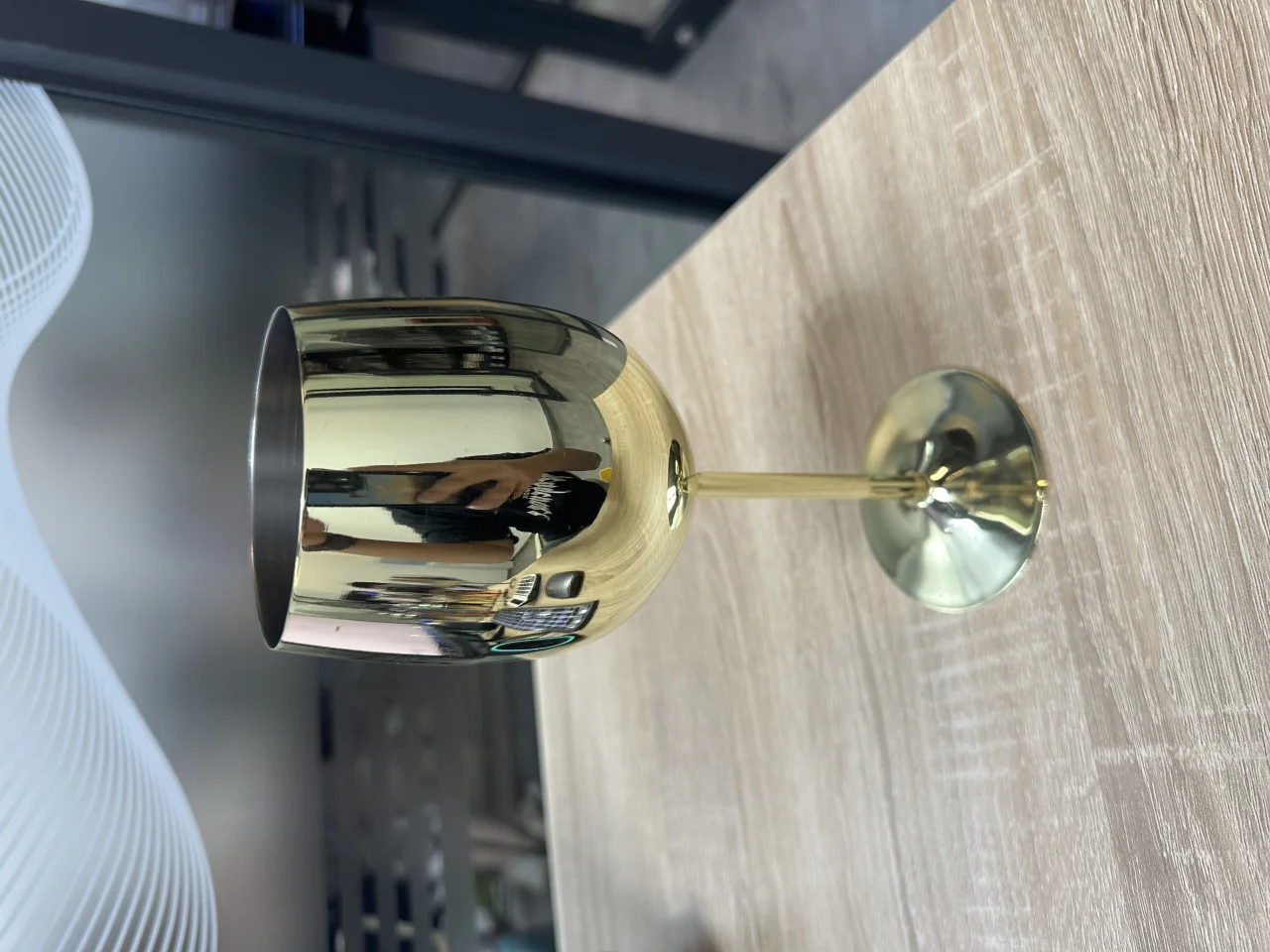 不锈钢红酒杯500ML