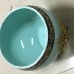 陶瓷摆台斜口碗