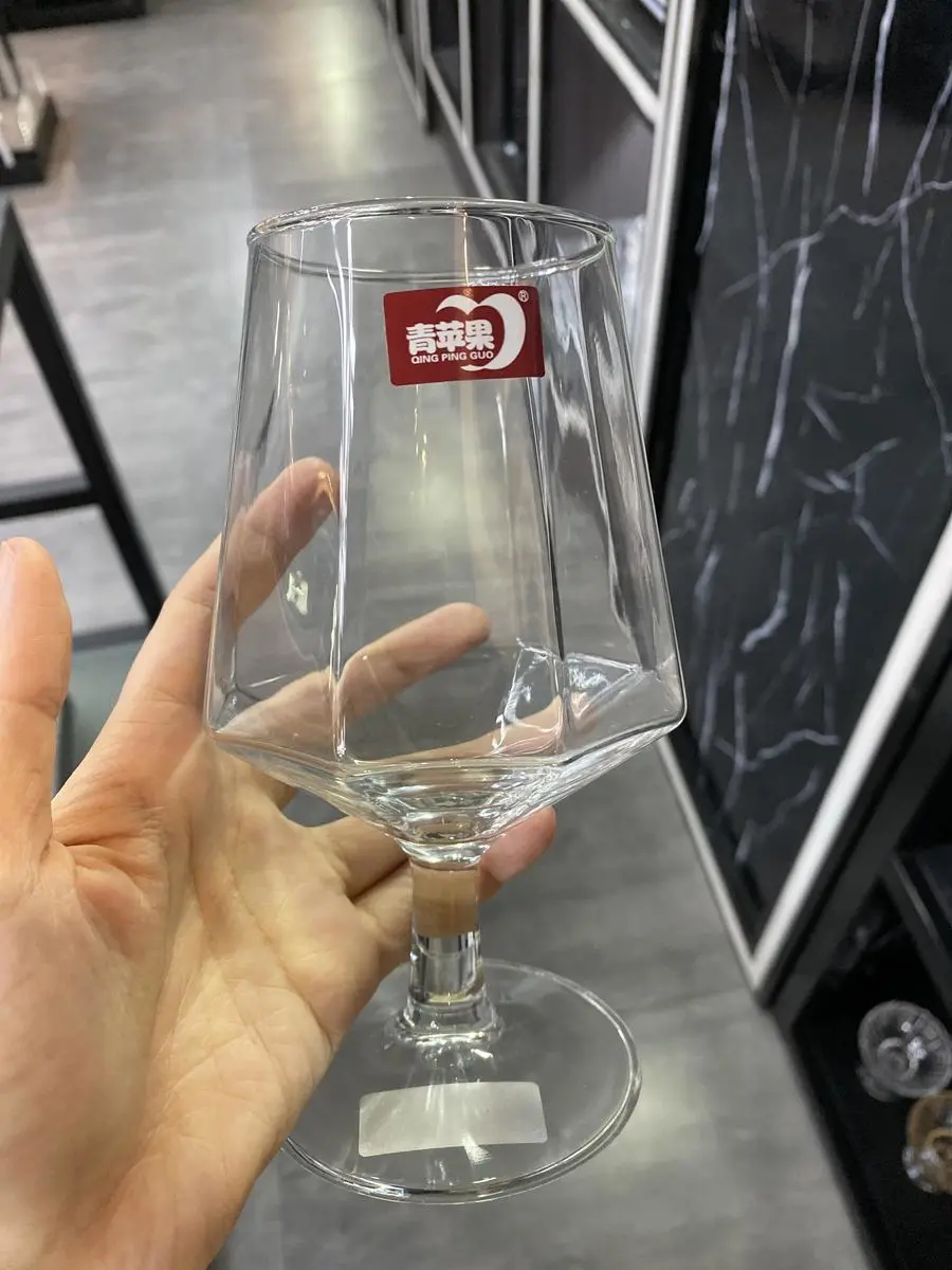 玻璃 钻石红酒杯