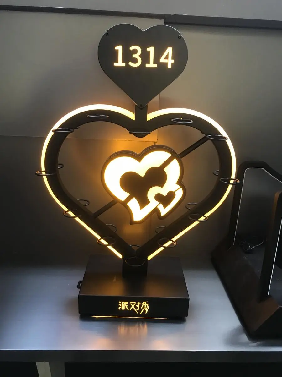 发光鸡尾酒架