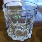 八角玻璃酒杯