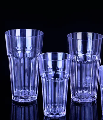 PC塑料八角水杯