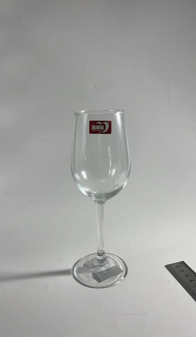 玻璃 卷边圆肚红酒杯