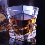 冰块纹威士忌杯