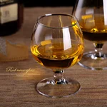 玻璃 卷边白兰地杯