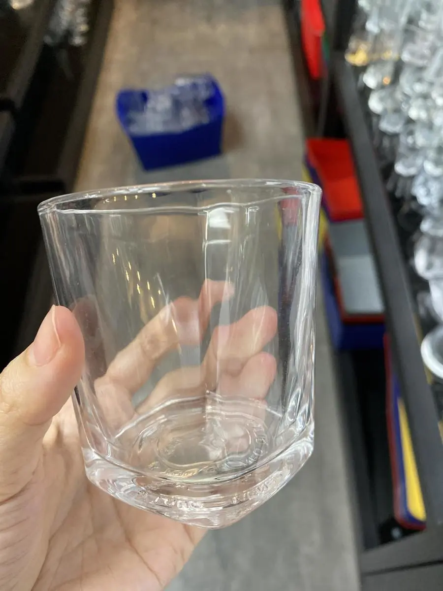 玻璃四方杯