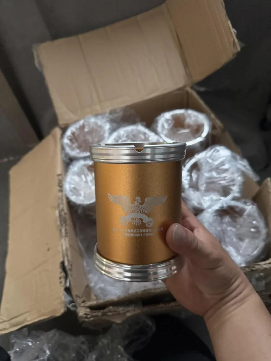 铝合金直身烟灰缸