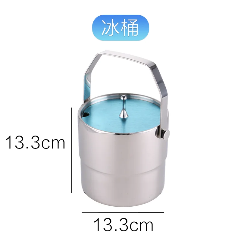 蓝灰格纹铝摆台