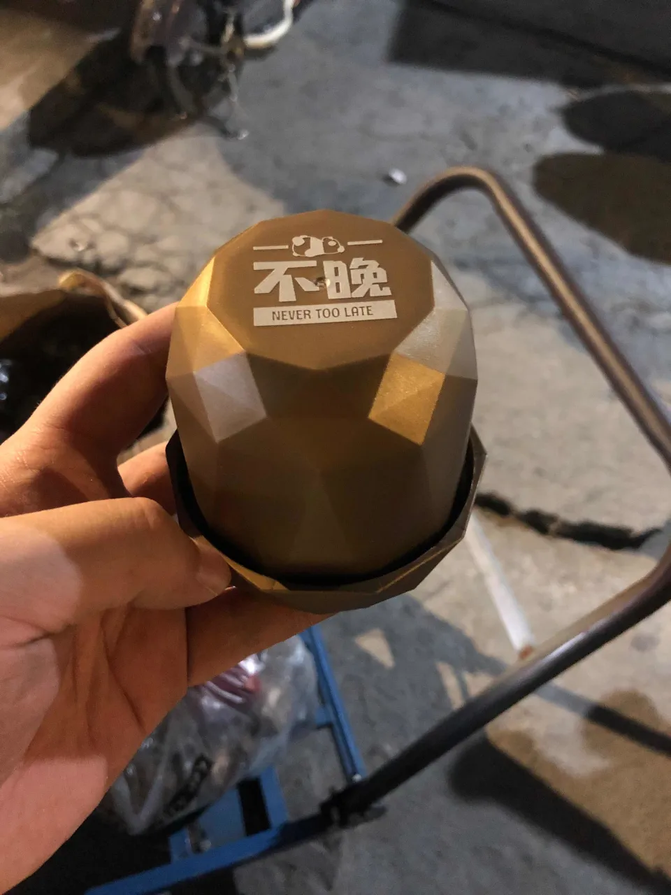 普通小钻石子母色盅