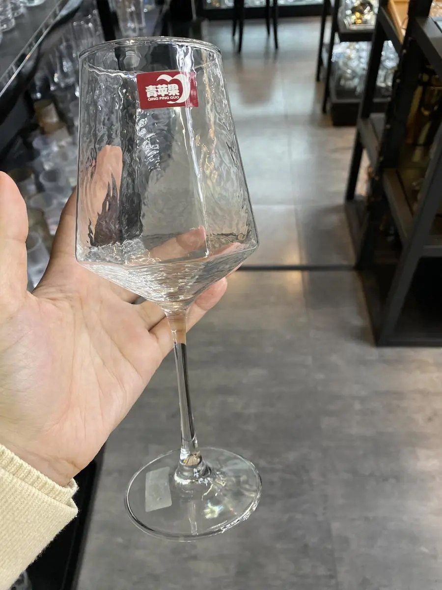 玻璃 八角红酒杯