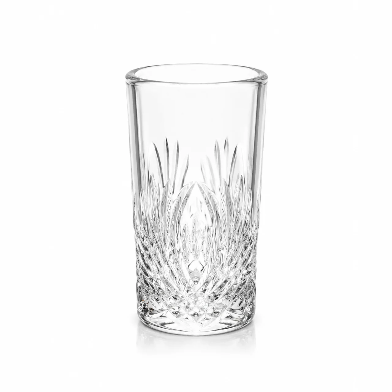 玻璃 直身厚底洋酒杯
