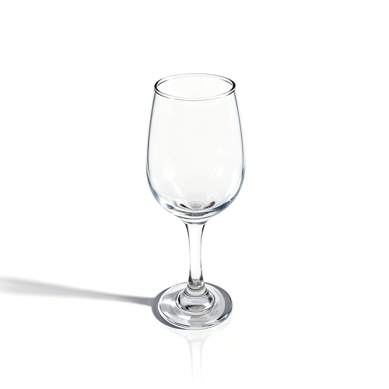 玻璃 高脚收口红酒杯