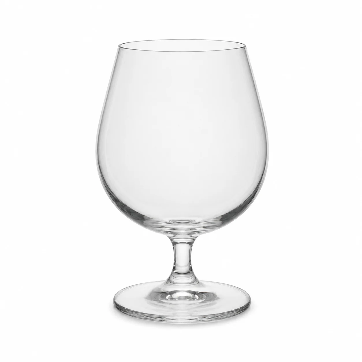 玻璃 圆肚白兰地杯