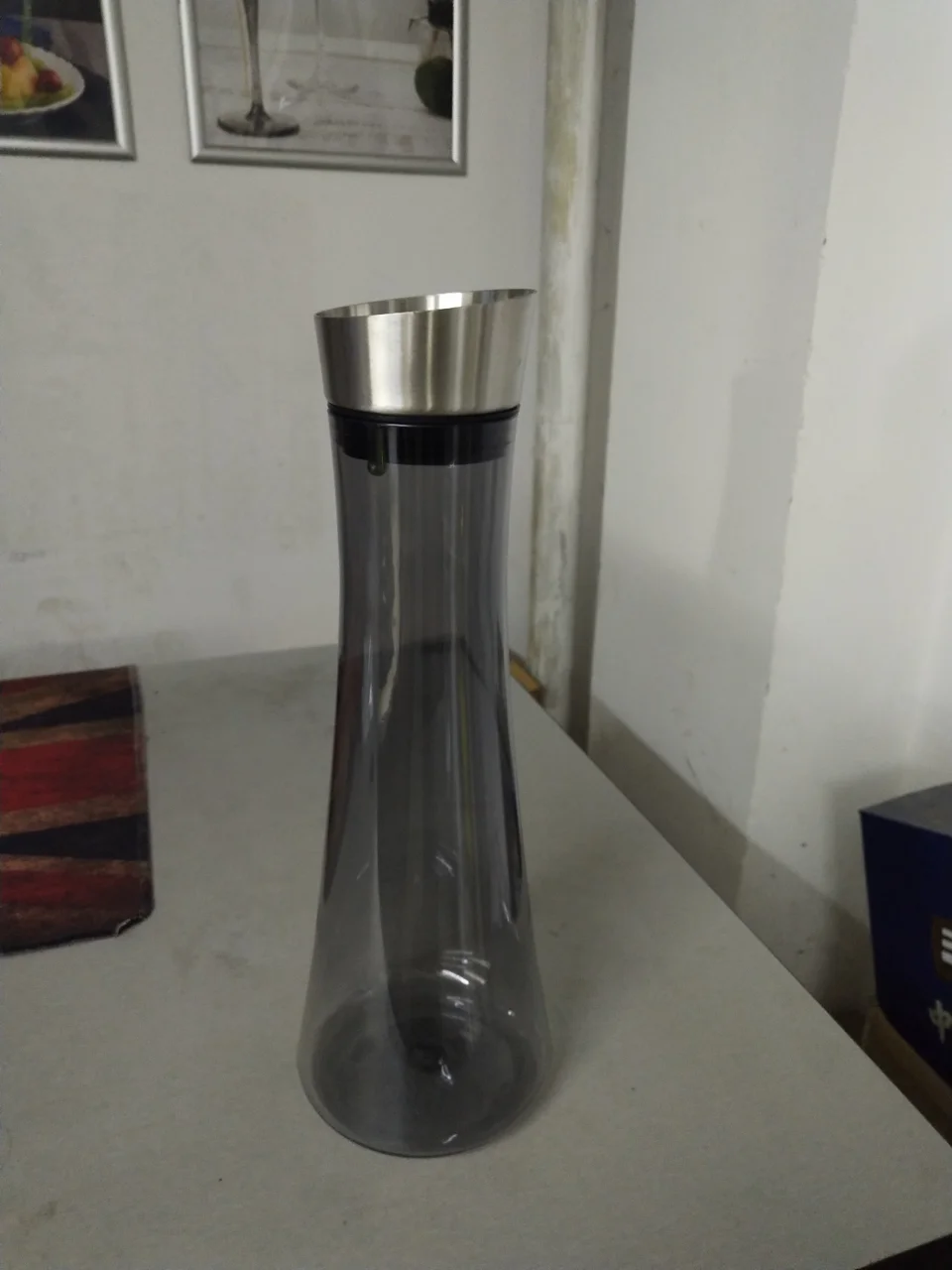 钢盖腰型酒壶