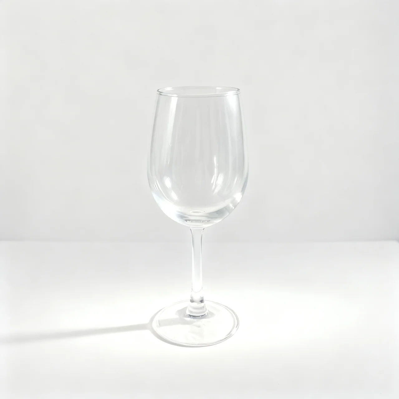 玻璃 卷边圆肚红酒杯