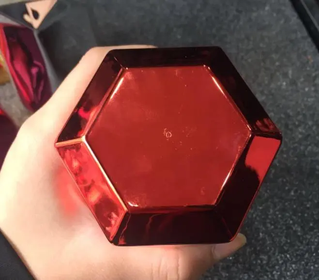 六角钻石色盅
