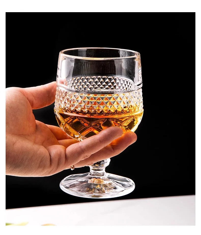 玻璃 矮脚白兰地杯