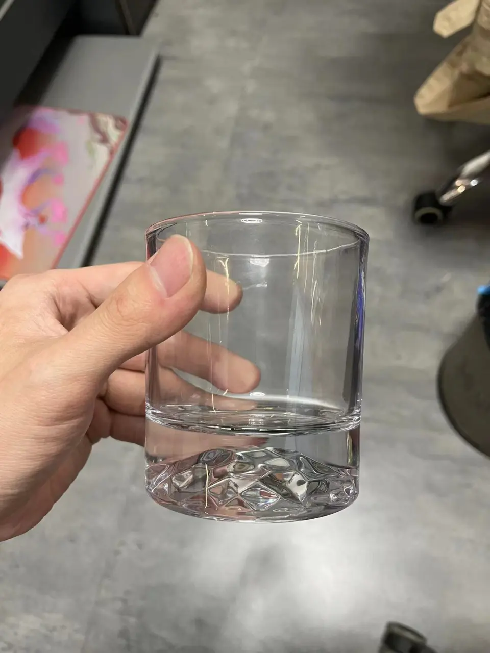 510D 厚底洋酒杯