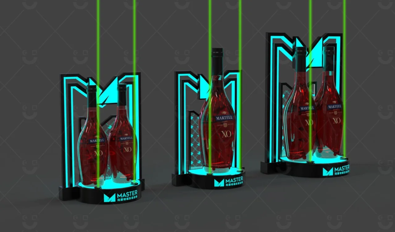 洋酒激光酒座