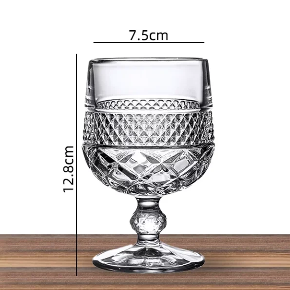 玻璃 钻石白兰地杯