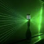 双激光爆闪棒