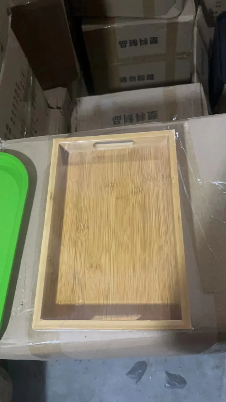木质带耳托盘