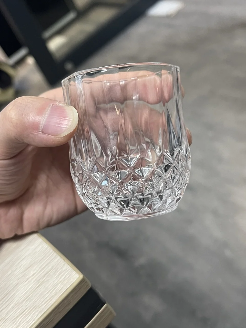 玻璃钻石杯