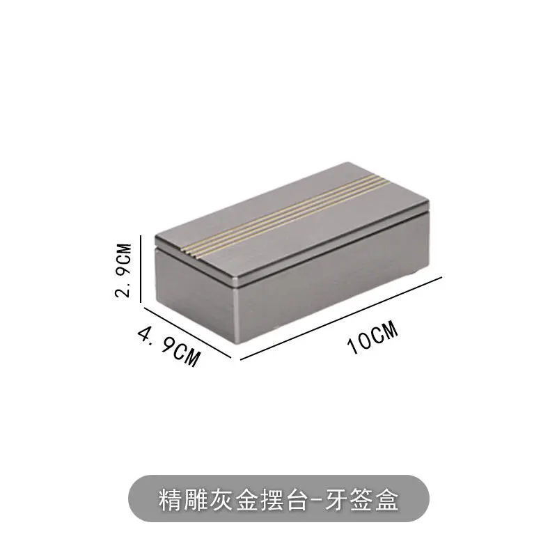 精雕灰金摆台
