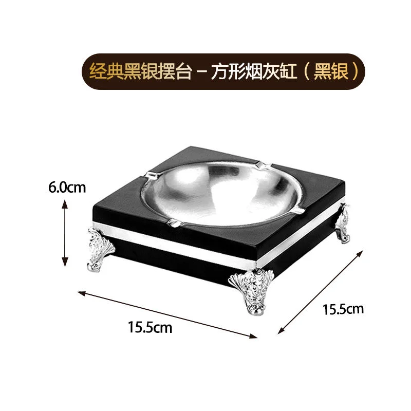 经典黑银摆台