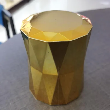 网格钻石色盅