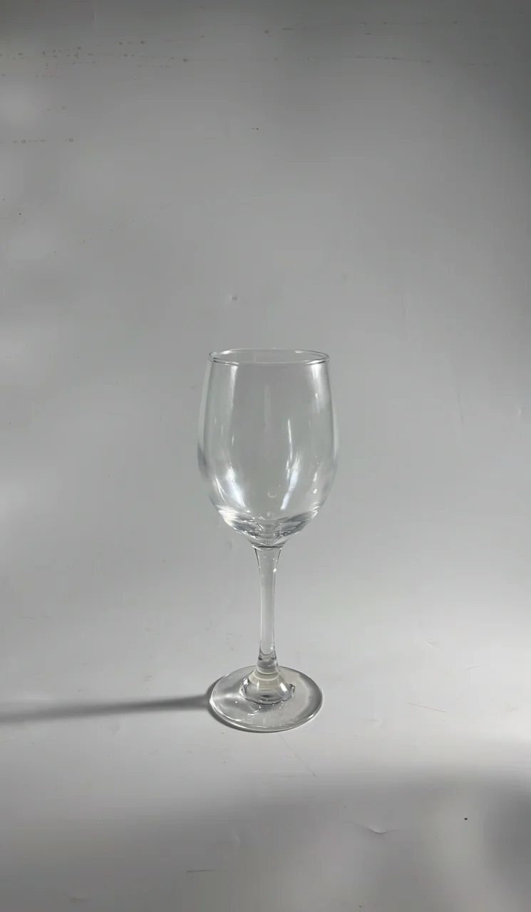 玻璃 高脚收口红酒杯