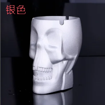 合金 骷髅烟灰缸