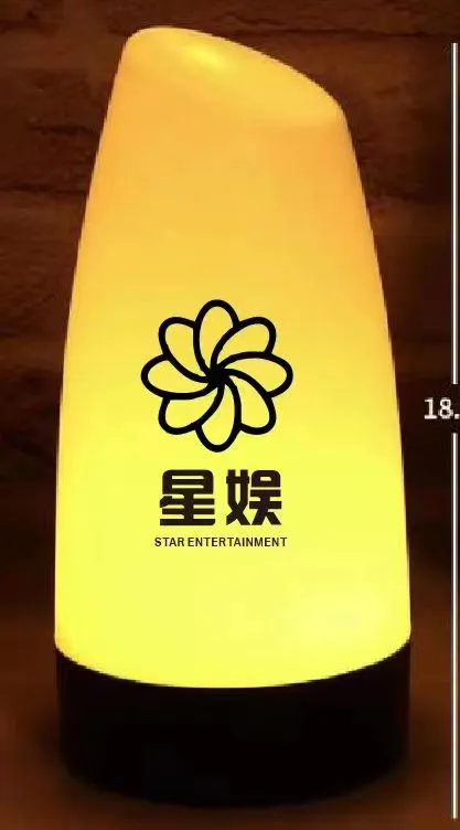 发光斜口吧灯