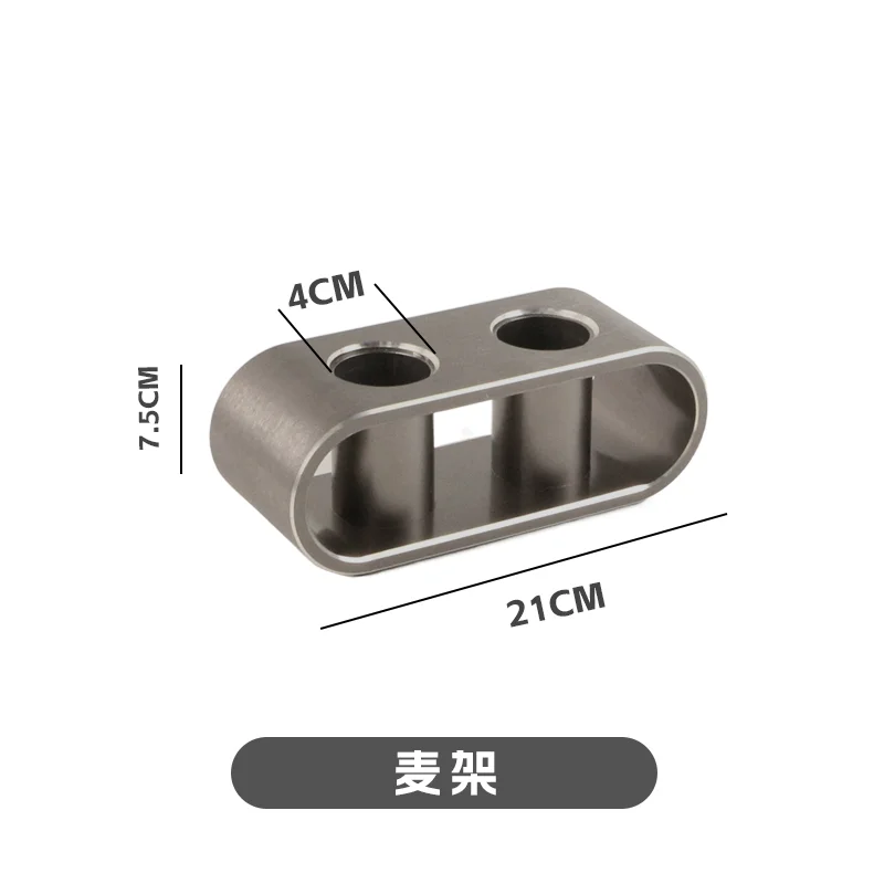 灰钛铝+银边摆台