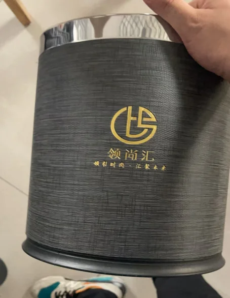 双层圆形垃圾桶