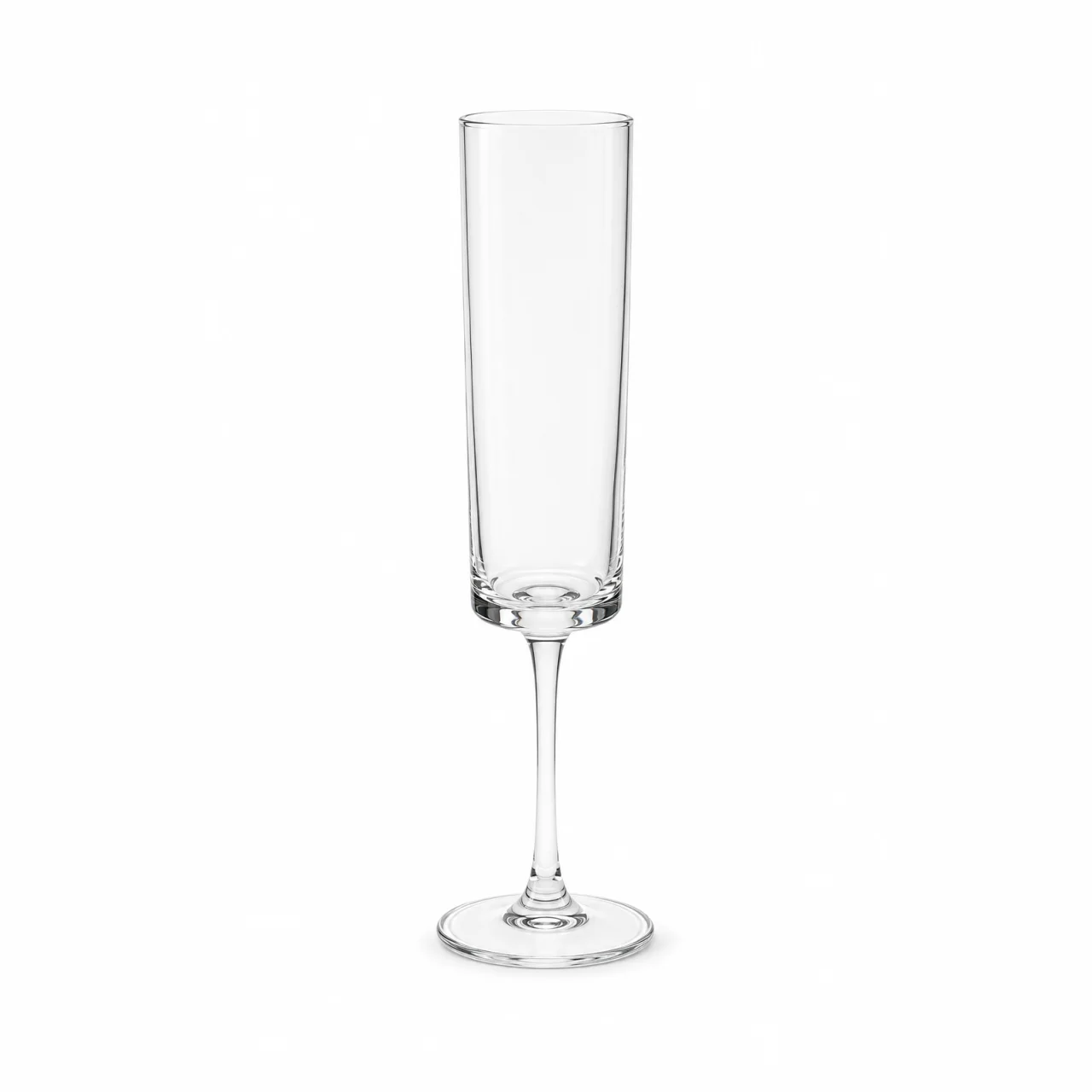 玻璃 直筒香槟杯