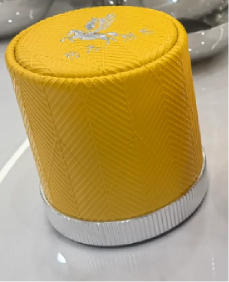 钻圈皮色盅