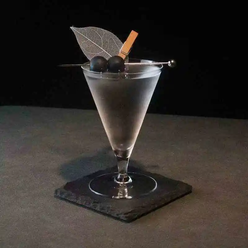 玻璃 矮脚三角鸡尾酒杯