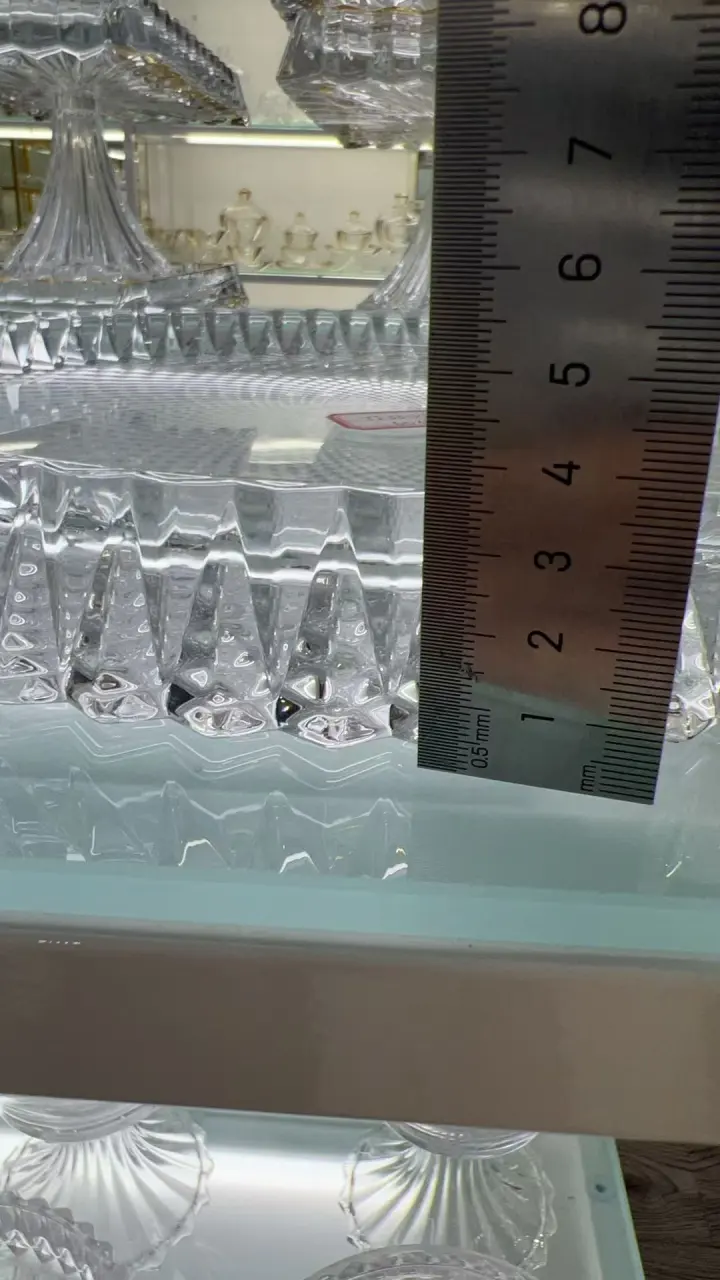 玻璃 晶格果盘