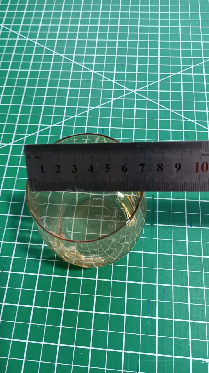 厚底 多色口杯