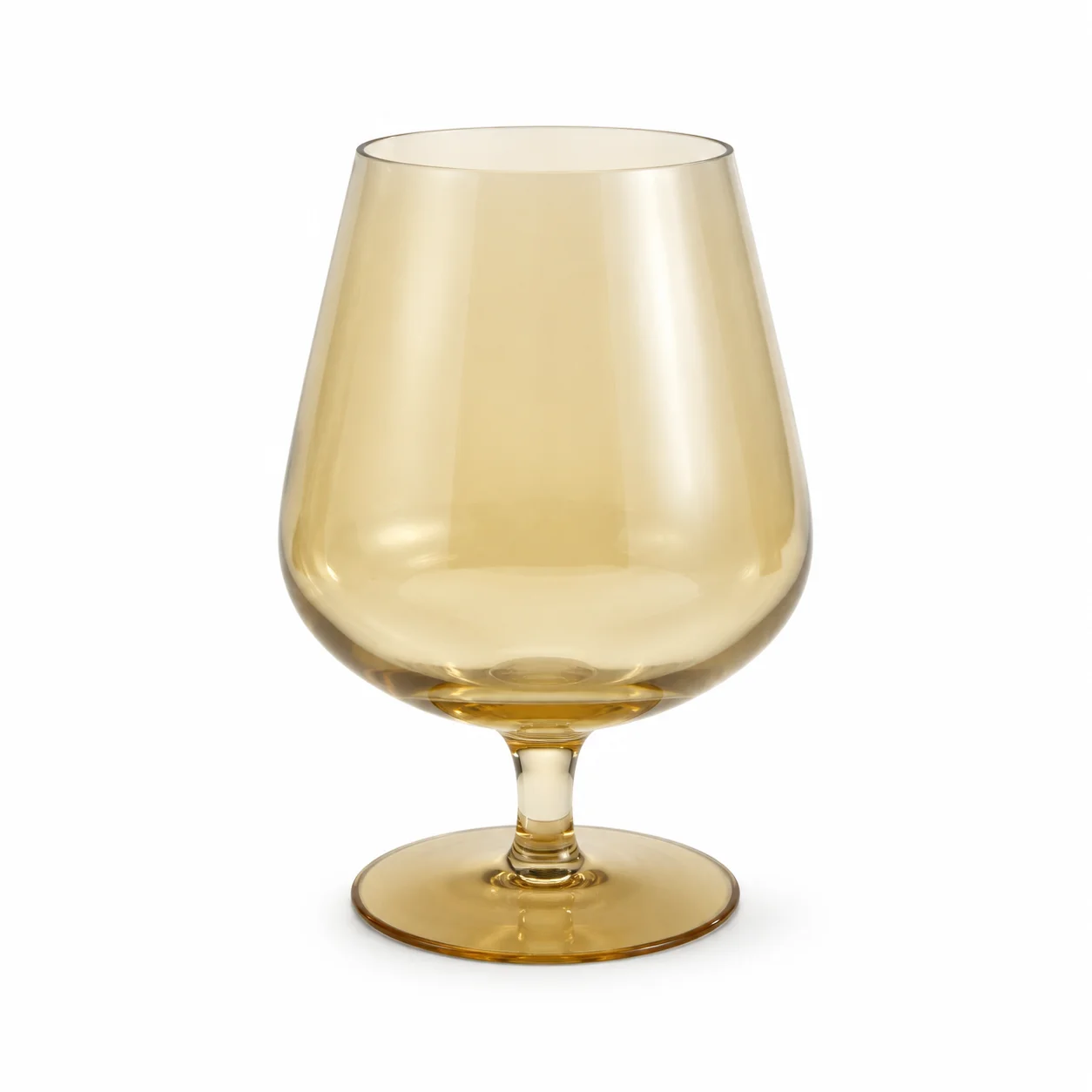 玻璃 圆肚白兰地杯