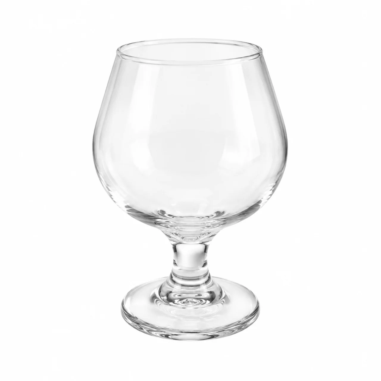 玻璃 卷边白兰地杯