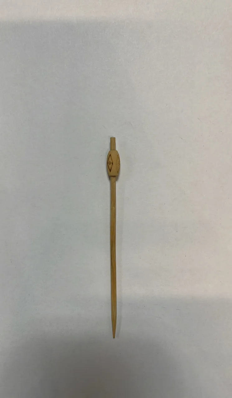 木质圆筒果针