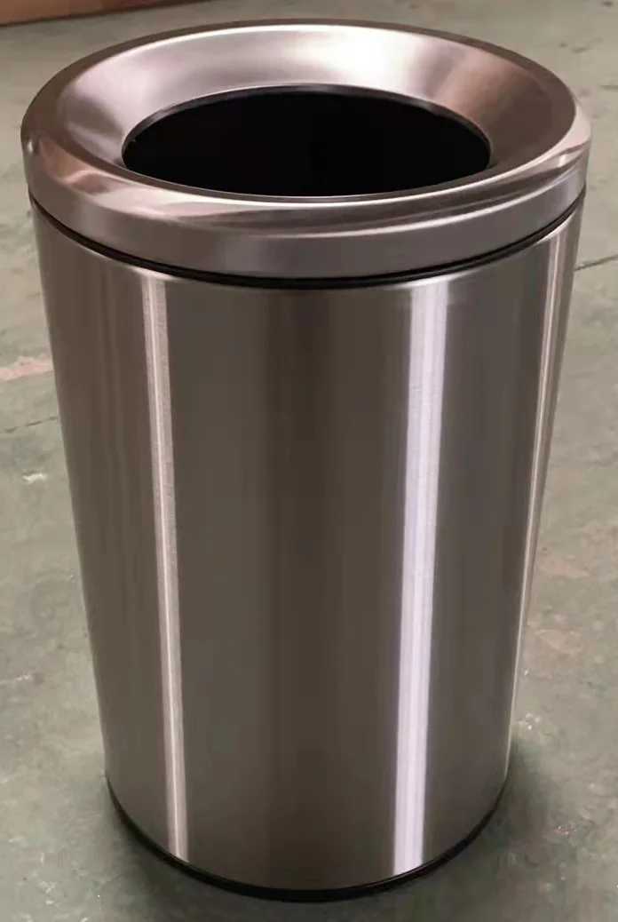 双层圆形垃圾桶