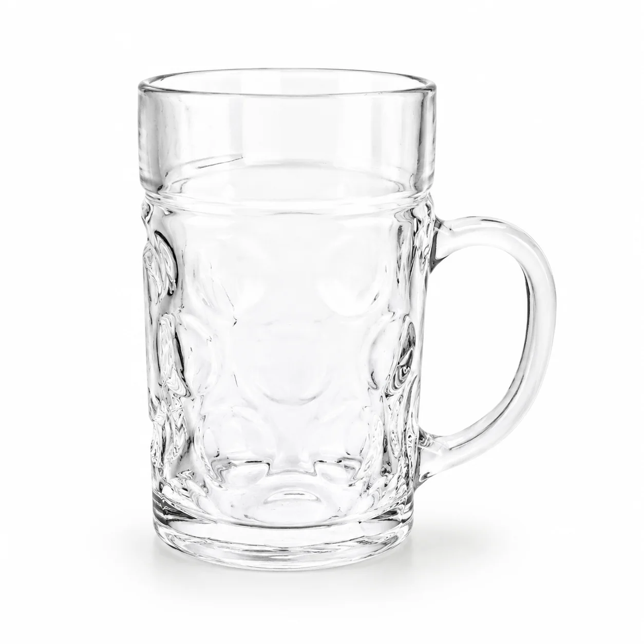 玻璃 珠点扎啤杯