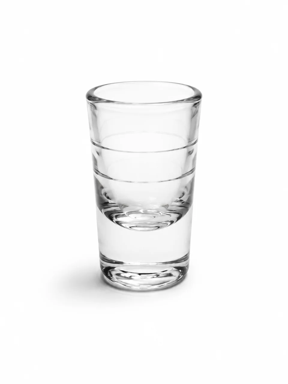 玻璃 直身厚底洋酒杯