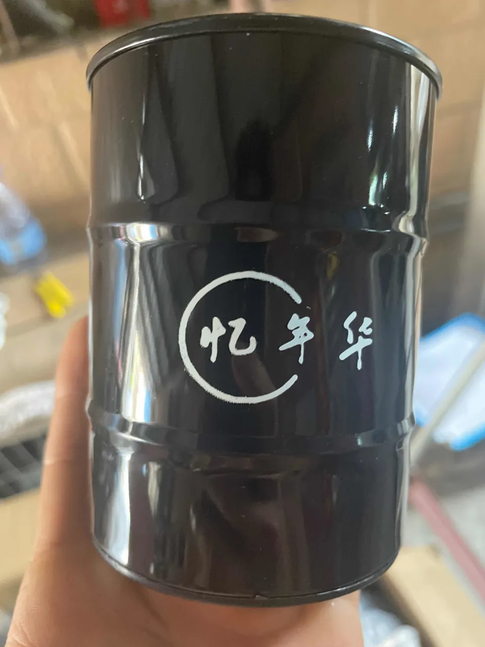 纯色油桶色盅