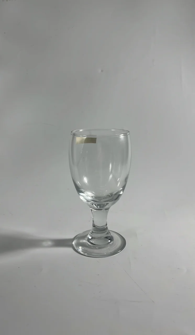 玻璃 矮脚卷边红酒杯